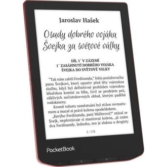 PocketBook Verse Pro 6" E-Ink Carta vízálló e-book olvasó fekete-kék IPX8 (Azure)