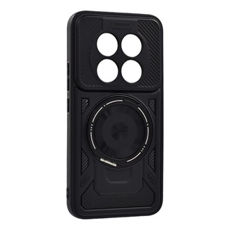 Poco M8 Pro / Redmi Note 15 Pro Plus 5G GIGAPACK Defender szilikon telefonvédő ütésállóság, mágneses, FEKETE