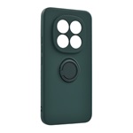 Poco M8 Pro / Redmi Note 15 Pro Plus 5G GIGAPACK Szilikon telefonvédő tartógyűrű, kameravédő, SÖTÉTZÖLD