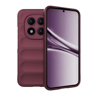 Poco M8 Pro / Redmi Note 15 Pro Plus 5G GIGAPACK Szilikon telefonvédő ütésállóság, 3D, BORDÓ
