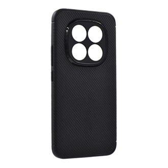 Poco M8 Pro / Redmi Note 15 Pro Plus 5G GIGAPACK Szilikon telefonvédő ütésállóság, karbon minta, FEKETE