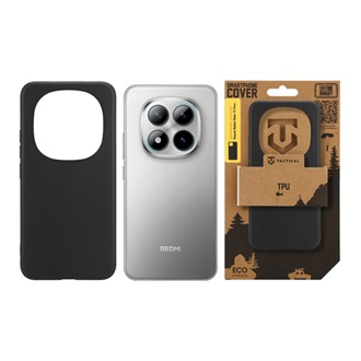 Poco M8 Pro / Redmi Note 15 Pro Plus 5G TACTICAL TPU szilikon telefonvédő ultravékony, ütésállóság, FEKETE