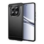 Poco M8 / Redmi Note 15 4G / Redmi Note 15 5G GIGAPACK Szilikon telefonvédő ütésállóság, karbon minta, FEKETE