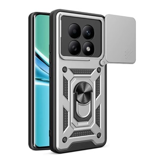 Poco M8 / Redmi Note 15 5G GIGAPACK Defender szilikon telefonvédő ütésállóság, kameravédő, EZÜST