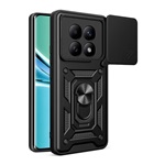 Poco M8 / Redmi Note 15 5G GIGAPACK Defender szilikon telefonvédő ütésállóság, kameravédő, FEKETE