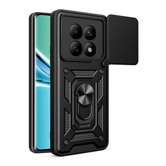 Poco M8 / Redmi Note 15 5G GIGAPACK Defender szilikon telefonvédő ütésállóság, kameravédő, FEKETE