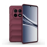 Poco M8 / Redmi Note 15 5G GIGAPACK Szilikon telefonvédő ütésállóság, 3D, BORDÓ