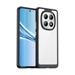 Poco M8 / Redmi Note 15 5G GIGAPACK Szilikon telefonvédő ütésállóság, átlátszó hátlap, FEKETE