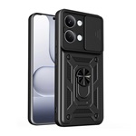 Poco X8 Pro Max GIGAPACK Defender szilikon telefonvédő ütésállóság, kameravédő, FEKETE