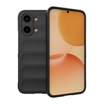 Poco X8 Pro Max GIGAPACK Szilikon telefonvédő ütésállóság, 3D, FEKETE