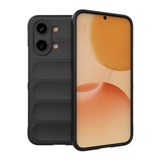 Poco X8 Pro Max GIGAPACK Szilikon telefonvédő ütésállóság, 3D, FEKETE