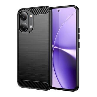 Poco X8 Pro Max GIGAPACK Szilikon telefonvédő ütésállóság, karbon minta, FEKETE