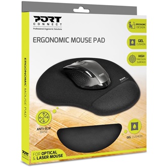 Port Designs 900717 egérpad fekete