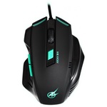 Port Designs AROKH X-1 USB optikai gaming egér fekete