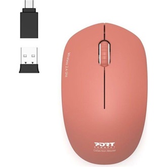 Port Designs Collection optikai vezeték nélküli egér narancssárga