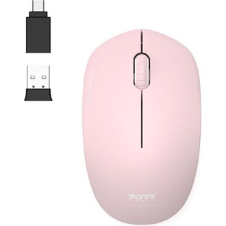 Port Designs Collection optikai vezeték nélküli egér rózsaszín