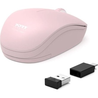 Port Designs Collection optikai vezeték nélküli egér rózsaszín