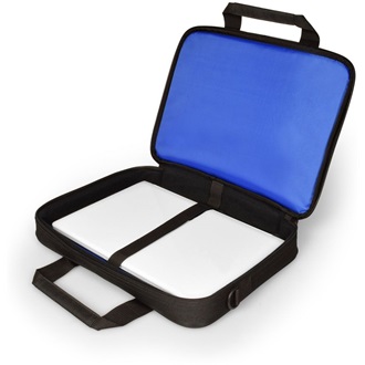 Port Designs Hanoi II Clamshell 14" notebook poliészter oldaltáska fekete