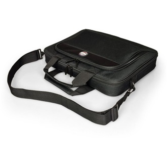 Port Designs Hanoi II Clamshell 14" notebook poliészter oldaltáska fekete