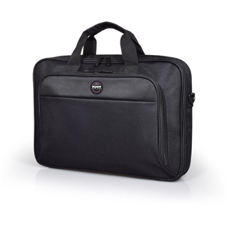 Port Designs Hanoi II Clamshell 14" notebook poliészter oldaltáska fekete