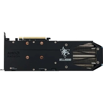 PowerColor Radeon RX 9060 XT Hellhound OC 16GB GDDR6 128-bit grafikus kártya