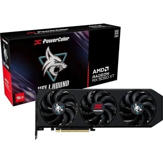PowerColor Radeon RX 9060 XT Hellhound OC 16GB GDDR6 128-bit grafikus kártya