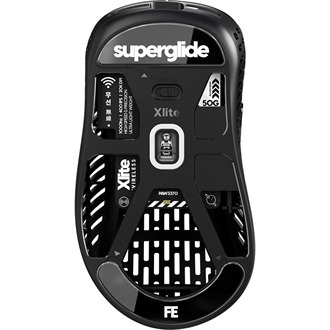 Superglide Glass Skates egértalp - Pulsar Xlite Wireless fekete
