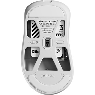 Pulsar Xlite v4 Large optikai vezeték nélküli gaming egér fehér (Bontott, teszt!)