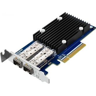QNAP QXG-10G2SF-X710 10Gb/s PCIe x8 SFP+ Dual SFP+ hálózati adapter low profile