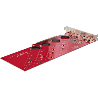 StarTech QUAD M.2 PCIE X16 SSD ADAPTER WITH BIFURCATION PCIE 4.0