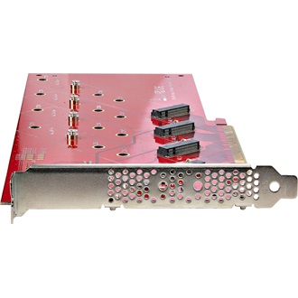 StarTech QUAD M.2 PCIE X16 SSD ADAPTER WITH BIFURCATION PCIE 4.0