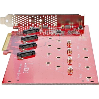StarTech QUAD M.2 PCIE X16 SSD ADAPTER WITH BIFURCATION PCIE 4.0