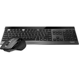 Hama 9900M Bluetooth / vezeték nélküli magyar billentyűzet + egér fekete