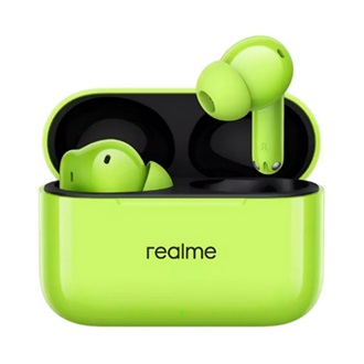 REALME BUDS T200 bluetooth fülhallgató SZTEREO v5.4, IP55 + töltőtok, NEONZÖLD