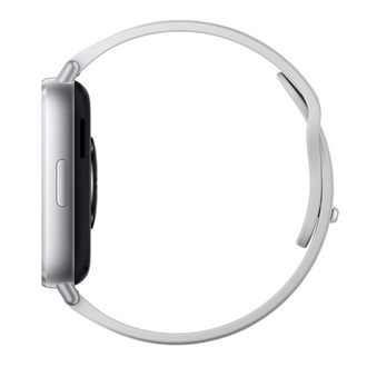 REDMI Watch 5 Active okosóra (szilikon szíj, aktivitásmérő, pulzusmérő, telefonhívás, vízálló, 140+ sport mód) EZÜST