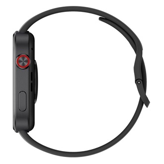 REDMI Watch 6 NFC okosóra (szilikon szíj, aktivitásmérő, pulzusmérő, GPS, 5ATM, vízálló, 150+ sport mód, NFC) FEKETE