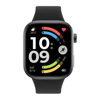REDMI Watch 6 okosóra (szilikon szíj, aktivitásmérő, pulzusmérő, GPS, 5ATM, vízálló, 150+ sport mód) FEKETE