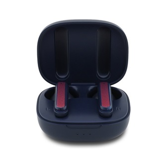 RED BULL PRINTED LOGO bluetooth fülhallgató SZTEREO (v5.3, TWS, zajszűrő, mikrofon + töltőtok) SÖTÉTKÉK