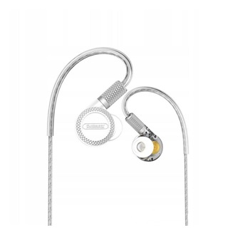 REMAX fülhallgató SZTEREO 3.5mm jack, 3 hangszóró oldalanként, EZÜST