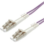 Roline LC -> LC M/M adatkábel 3m lila 50/125, OM4
