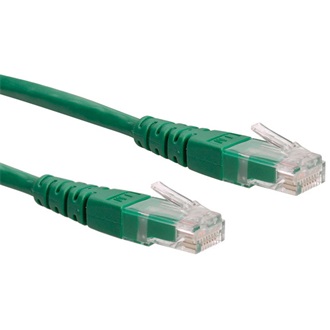 OEM RJ45 CAT6 UTP M/M adatkábel 1m zöld