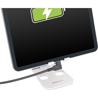 StarTech USB-C / Thunderbolt -> M/M adatkábel 2m fekete egyenes/90^ jobb