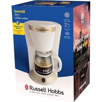 RUSSEL HOBBS BRONTË 26781-56/RH Stone kőhatású elektromos kávéfőző, kompakt otthoni használatra