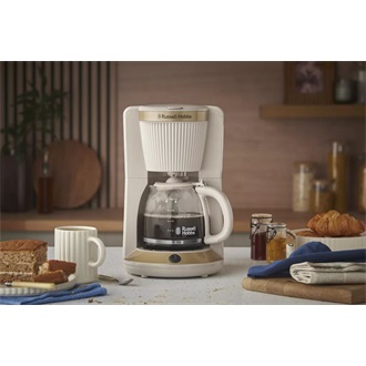 RUSSEL HOBBS BRONTË 26781-56/RH Stone kőhatású elektromos kávéfőző, kompakt otthoni használatra