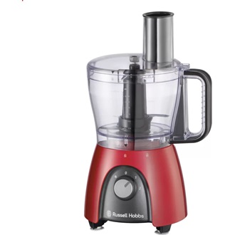 RUSSEL HOBBS DESIRE 27110-56/RH Desire Red konyhai robotgép, többfunkciós, rozsdamentes acél pengék, piros
