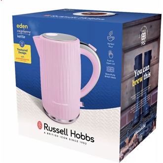 RUSSEL HOBBS EDEN 27362-70/RH vízforraló, málna színű
