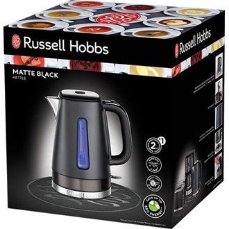 RUSSEL HOBBS MATTE BLACK 26140-70/RH Matte Black vízforraló, matt fekete kivitel