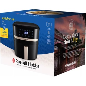 RUSSEL HOBBS SATISFRY 27630-56/RH 8,3L air fryer, fekete–champagne
