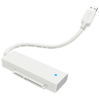 Raidsonic ICY BOX IB-AC603a-U3 SATA USB 3.0 A adapter + HDD box fehér