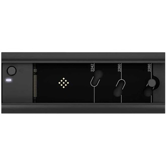 Raidsonic ICY BOX IB-180MC-C31 M.2 2280 PCIe NVMe / SATA3 USB3.2 Gen 2×1 C külső ház fekete